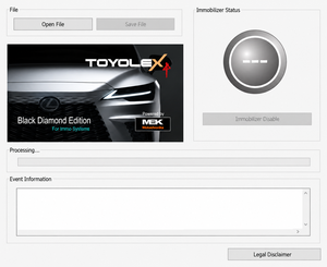 Toyota-Lexus Immo off Denso ECU Scanner de diagnostic de voiture Toyolex 4 OBD2 avec activation gratuite et vidéo d'installation complète - Product Image 1
