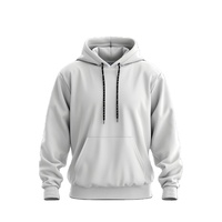 Sudadera con Capucha de Punto Grueso de Alta Calidad, Antiarrugas, de Algodón Ecológico, Estilo Francés, Hombros Caídos, Talla Grande para Hombre