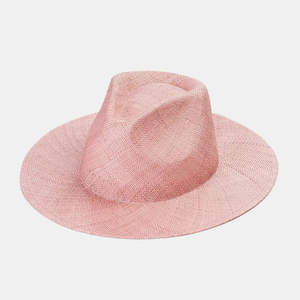Nouveau Chapeau de Paille Léger Printemps-Été Américain, Grande Visière, Protection Solaire, Style Jazz, en Herbe Teintée pour la Plage - Product Image 2
