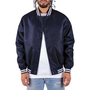 Chaqueta Cortavientos Azul Marino para Hombre, Color Sólido, Cuello Alto, Corte Regular, Forro de Algodón, Casual, Invierno, Impermeable, Transpirable - Product Image 5