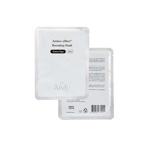 [AM] Masque hydratant pour le visage avec feuille de coton et soin de la barrière cutanée Aivly Amino Effect Boosting Mask - Product Image 1