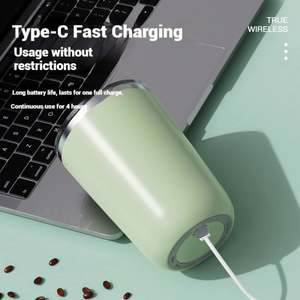 Customized Vacuum Insulated Travel Coffee <b>Mug</b> Automatic Mixing Smart Water Cup for Gym Fitness - Product Image 3