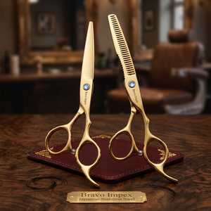 Ciseaux de coiffure professionnels de haute précision en acier inoxydable pour salon professionnel, outil durable de 6 pouces - Product Image 1