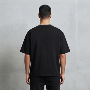 T-shirts pour hommes à la mode, imprimés numériquement avec motif de crâne, coupe ample et épaules tombantes, très demandés. - Product Image 6