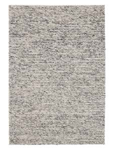 Tapis vintage moderne en laine, avec boucle naturelle, tressée à la main, accessoire de salon - Product Image 4