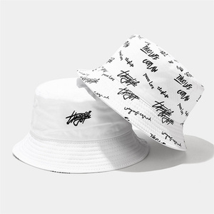 Sombrero de Pescador Personalizado Premium Unisex para Adultos, Bordado con Logotipo, 100% Algodón, Ropa Casual de Calle, Protección Solar para Viajes al Aire Libre, Venta al Por Mayor - Product Image 1