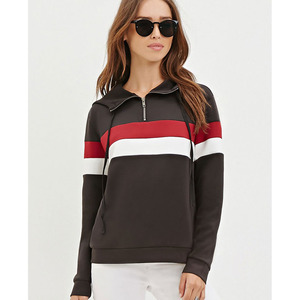 Sudadera con Capucha de Forro Polar a Cuadros para Mujer, Sudadera de Manga Larga - Product Image 1