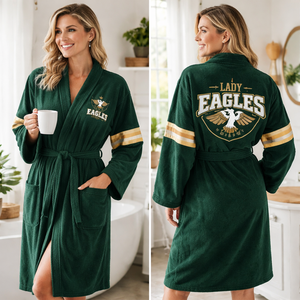 Wholesale Custom Terry Lined <b>Spa</b> <b>Robes</b> for Women - Manufacturer Direct Bulk Order Options - Product Image 6