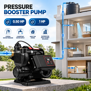 Bomba de presión de agua automática para el hogar y edificios de varios pisos - Product Image 1