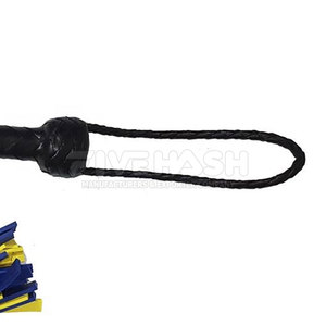 ที่ใส่ฟล็อกเกอร์หนังคลาสสิกด้ามจับเรียบแข็งแรงหนังฟอกทุกวันใช้งานง่าย - Product Image 4