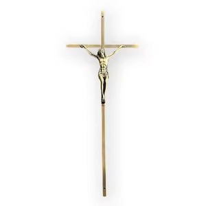 Crucifijo de la Bendición del Obispo, Ecológico, Color Personalizado, Crucifijo Cristiano Católico para Navidad a Precio de Mayoreo - Product Image 1