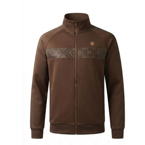 Ensemble de survêtement moderne pour hommes : veste et pantalon de sport pour l'entraînement, le fitness et les loisirs - Product Image 3