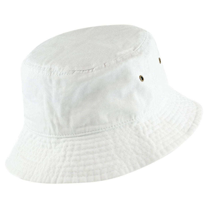 Chapeau bob en coton blanc, couleur unie, décontracté, pour le printemps et l'été, idéal pour les activités de plein air - Product Image 6