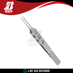 Pinzas Oftálmicas Quirúrgicas de Acero Inoxidable para Manipulación de Tejidos con Precisión, Herramienta de Microcirugía Reutilizable - Product Image 2