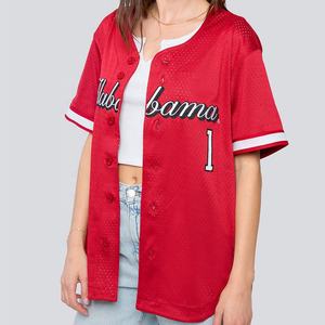 Camiseta de béisbol sólida para hombre y mujer, camiseta de manga corta informal lisa con botones para uso diario - Product Image 1