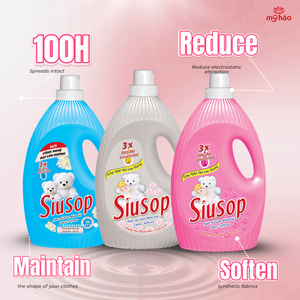 Adoucissant textile liquide écologique Siusop 1,8 kg Parfum de luxe Fleur Adoucissement profond Anti-statique Facile à repasser Conditionneur - Product Image 3
