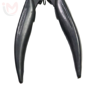 Pince à cheveux en acier inoxydable pour extensions de cheveux à la kératine, outil de retrait de la colle, pointe plate - Product Image 3