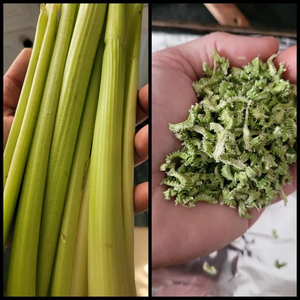 Flocons de céleri séché OEM, carton de 25 lb, pour la distribution en marque blanche, au détail et en gros - Product Image 1