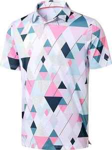 เสื้อโปโลแขนสั้นสีแดงสำหรับผู้ชาย ผ้าคอตตอนปิเก้สีพื้น สวมใส่สบาย ระบายอากาศได้ดี ทรงปกติ - Product Image 6
