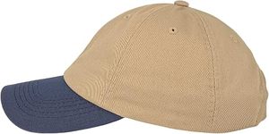 Gorra de Béisbol Premium de 6 Paneles en Color Caqui y Azul Marino, Ajustable, Informal para Hombre, Tejido de Malla Sólida, Transpirable e Impermeable, Deportiva - Product Image 2