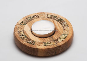 Modern Geometric Metal Iron <b>Tea</b> Light Holder with Powder Coated Finish for Contemporary Living Room Decoration Style - Product Image 4