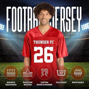 Maillots d'entraînement respirants en mesh pour équipes de football personnalisées – Fabrication OEM/ODM - Product Image 3