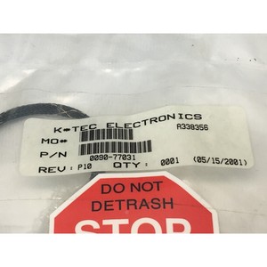 AMAT 0090-77031 ASSY, COVER SWITCH, 129695 - อุปกรณ์และอะไหล่เซมิคอนดักเตอร์ระดับโลกที่เชื่อถือได้ - Product Image 4