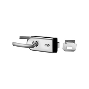 Glass Mounted Passage Glass Door <b>Locks</b> Glass Door <b>Lock</b> Cylinder with Handle - Product Image 1