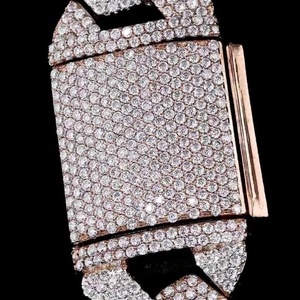 Most Demanded Luxury Bling VVS Moissanite <b>Cuban</b> <b>Chain</b> Necklace for Daily Wear Wedding Gift Available for Wholesale Supply - Product Image 5