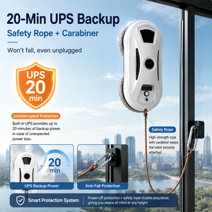 Household Vacuum Window Cleaner Auto Window <strong>Robots</strong> Anti-Fall Control Smart <strong>Cleaning</strong> <strong>Robot</strong> for Windows - Product Image 3