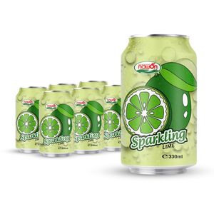 Nawon Leading Beverage Manufacturer in Vietnam OEM Private Label <b>Carbonated</b> Juice <b>Drinks</b> 330ml Canned Free Sample - Free Design - Product Image 1