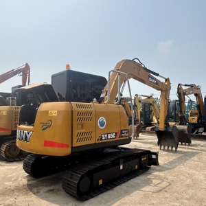 中古サニー65Cミニ油圧クローラー式掘削機6.5トン日本ブランド建設機械 - Product Image 3