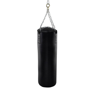 Sac de frappe autoportant en cuir PU épais, rempli d'air et d'eau, pour l'entraînement de boxe et d'arts martiaux avec base robuste - Product Image 2