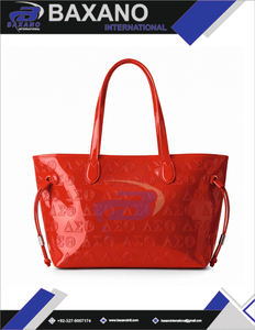 Bolso de Mano Delta Sigma Theta DST, de Cuero Patentado Brillante en Relieve, Ligero, Duradero, de 10 Pulgadas, Barnizado, para Uso Diario - Product Image 4