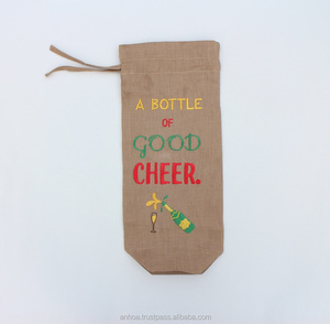 Embroidered drawstring laundry bags, personalized cute <b>teddy</b> bear design kids drawstring bag - Product Image 5