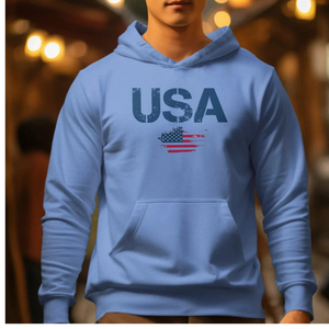 Sudadera con Capucha Extra Grande para Hombre, Estilo Vintage, con Estampado Gráfico Desgastado, Sudadera con Capucha de Forro Polar, Sudadera Unisex de Alta Calidad para Ropa Urbana - Product Image 1