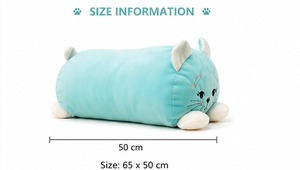 Custom Cat Plush Toy Soft Stuffed Kitty <b>Doll</b> for Kids Baby Safe Material OEM ODM Available - Product Image 2