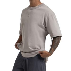 Camisetas de Hombre de Alta Moda, Transpirables, 100% Algodón Tejido, Estilo Oversize, Casual, Cuello Redondo, Manga Corta, Verano, Personalizadas, Tallas Grandes - Product Image 1