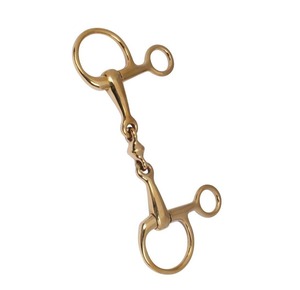 Bocado de Cobre de Alta Calidad para Caballos, Doble Articulación de Acero Inoxidable, para Equitación Profesional - Product Image 6