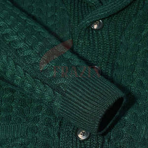 Vêtements d'extérieur pour hommes, cardigan en tricot à manches longues, boutonné, doux, chaud, décontracté, pour le travail, le bureau, les activités de plein air - Product Image 3