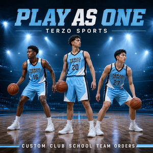 Kit de basketball bleu glace nouvelle génération avec short en maille respirante pour équipes de club, d'école et d'académie - Product Image 5