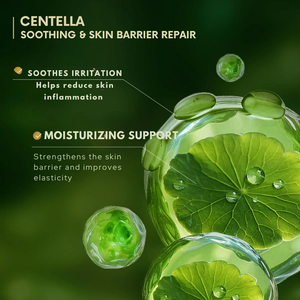 Gel Douche Naturel en Bambou et Centella 700g – Contrôle du Sébum, Soin Anti-Acné Corporel, Marque Privée & OEM/ODM Disponibles - Product Image 3