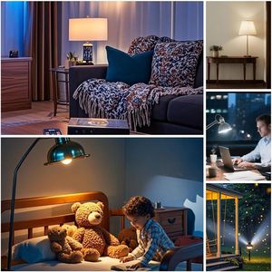 Lampadina LED 60W Equivalente con 3 Temperature di Colore, Attacco E26, 2700K Bianco Caldo, 6000K Luce Diurna, Lampadina Cambiacolore 3CCT - Product Image 5