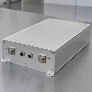 Drilling CNC Machining Aluminum Alloy Sheet <b>Metal</b> Fabrication Aluminum Battery <b>Box</b> For Battery Protection - Product Image 3