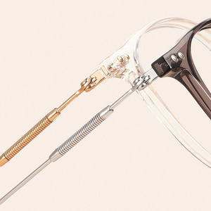 Lentes LMA 9531 Retro con Bloqueo de Luz Azul, Montura Metálica Ultraligera TR90, Diseño Cuadrado, Logotipo Personalizable - Product Image 6