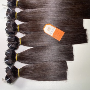 Listo para enviar 8 ''SDD Cabello crudo vietnamita 100% Paquetes rectos de hueso de trama virgen Gran stock Extensiones de cabello humano al por mayor - Product Image 1