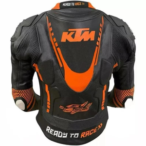 Men’s MotoCP Cowhide Leather <b>Racing</b> <b>Jacket</b>/Chaqueta – Premium Speed & Trackwear Gear Made To Measure CE Level 2 - Product Image 2