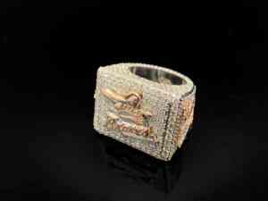 Bague Couronne de Luxe en Argent Moissanite avec Sertissage à Griffes de 0,5 Carat - Product Image 3