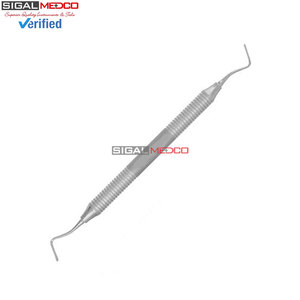 Instrumento Dental de Precisión con Mango de Acero Inoxidable para Retracción Gingival y Empacado de Cordón Gingival, de Doble Extremo - Product Image 3