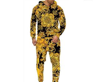 Chándal Sublimado para Hombre de Buena Calidad, Totalmente Personalizado, de Venta Caliente, a la Moda, Antiarrugas - Product Image 5